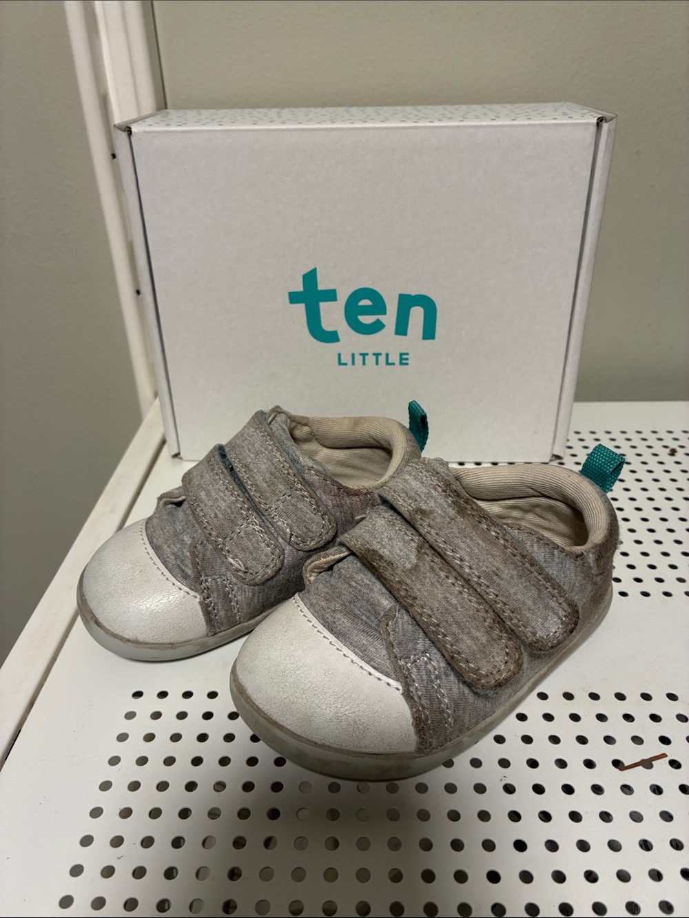 Ten Little Toddler First Walker Hook-and-Loop Shoes (5)